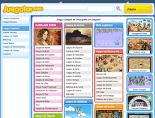 Tablet Screenshot of juegator.com
